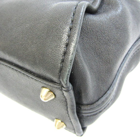 Chloé Elsie 01 13 50 65 Women's Leather Handbag,Shoulder Bag Black - Picture 4 of 13